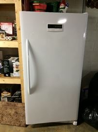Frigidare upright freezer, works fine