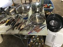 Wolfgang Puck stainless cookware