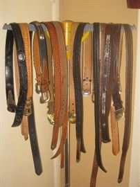 beautiful tooled belts