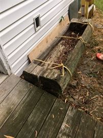 wood trough