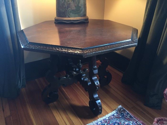 Ornate Antique table.