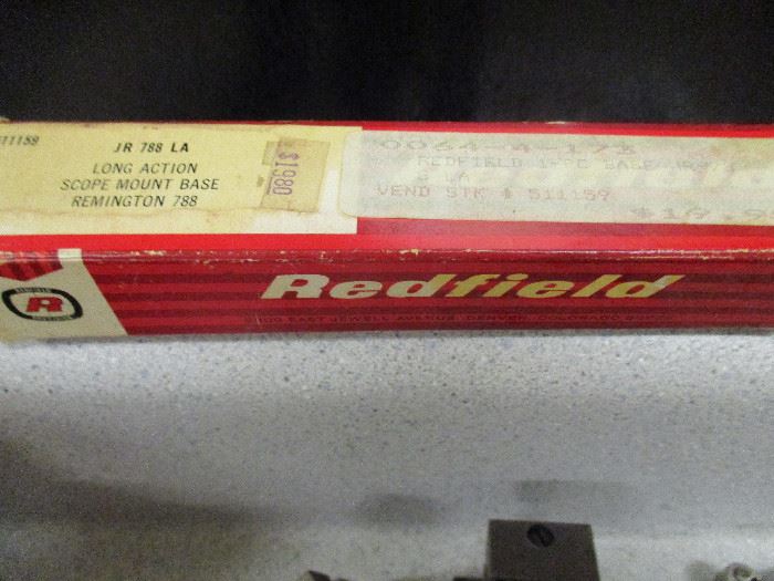 Redfield long action scope mount base Remington