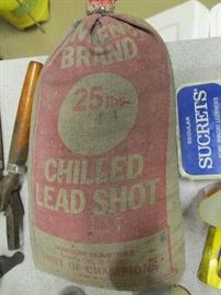 25# chilled lead shot