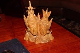 Bali wood carving by KT Puja