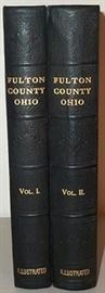 Fulton County, Ohio history books Vol. 1 & 2