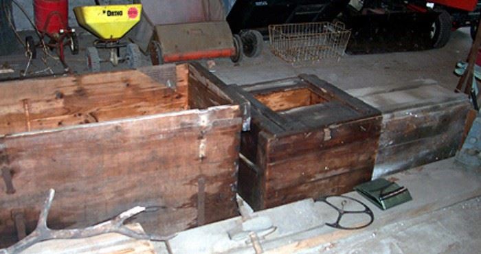 Sample of wood boxes