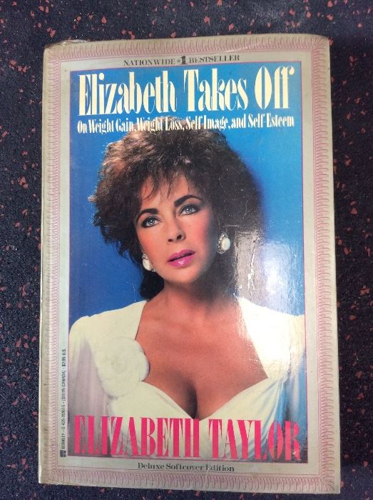 Elizabeth Taylor SIGNED copy of her book.