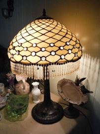 LEADED GLASS LAMPS