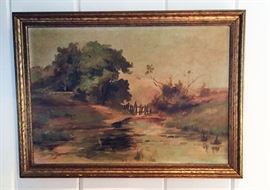 Original oil on panel