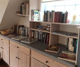 More of the many books!