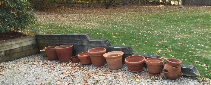Pots for next spring!