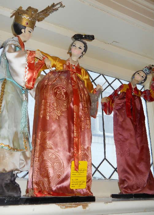 Oriental cloth dolls