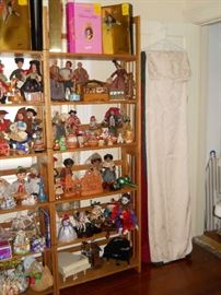 doll collection, linens, etc.