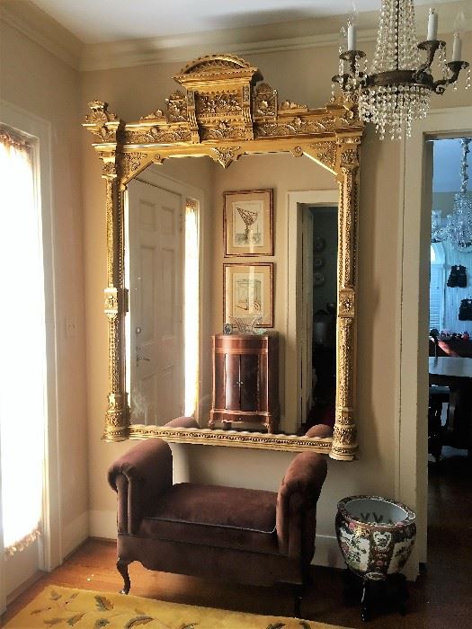 1800s. From a magnificent home in Nob Hill, San Francisco.  Passed on to three generations. Absolutely spectacular!