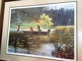 John Cowan signed and numbered artist proof print