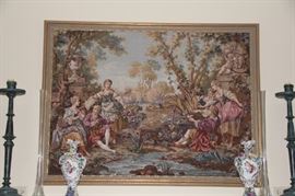 Extraordinarily detailed needlepoint