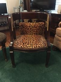 Leopard chair!