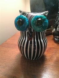 Murano Owl paperweight