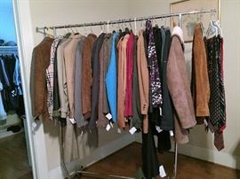 Men's jackets.  Burberry, Ralph Lauren, Carhart, custom made.  All in excellent condition.