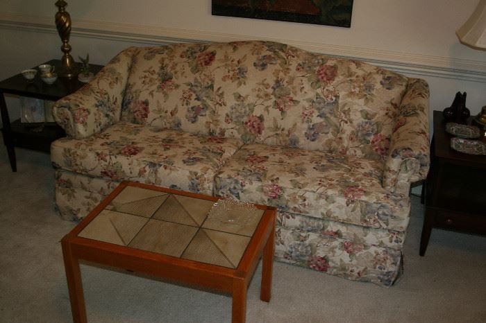 Broyhill sleeper sofa - like new, Gangso  mid century modern coffee table