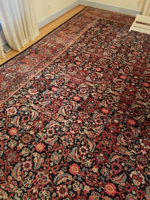 room size antique rug.  Just cleaned and appraised.