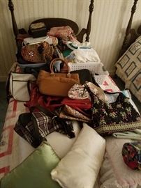 purses.  Main floor bedroom