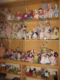 Dolls,dolls,dolls- Madame Alexander/ Vogue etc