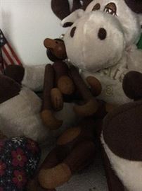 Teddy bears and Beanie babies