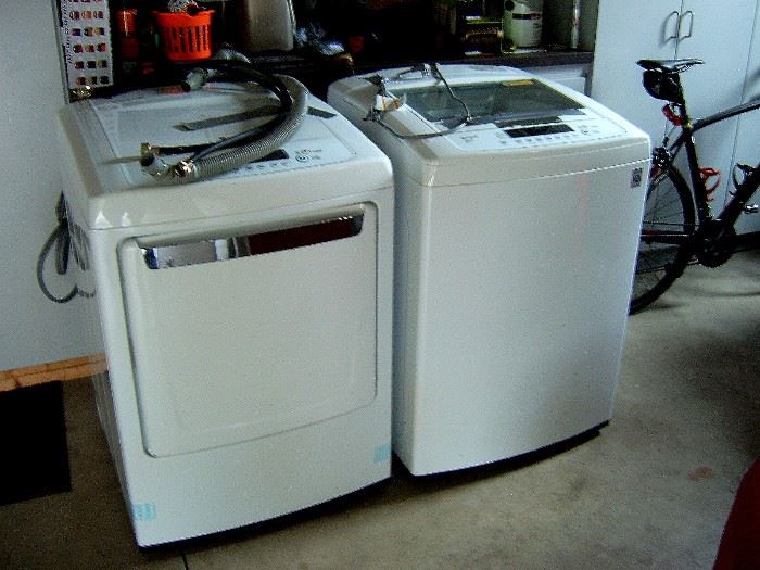 L. G. automatic washer and electric dryer, only two years old in excellent condition.