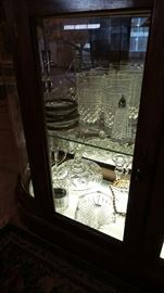 Assorted Pressed Glass Items