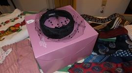 Vintage Ladies Hat With Hatbox ~ Vintage Mens Ties