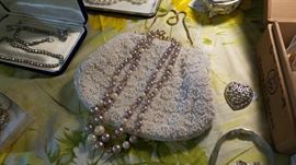 Vintage Beaded Purses ~ Vintage Costume Jewelry
