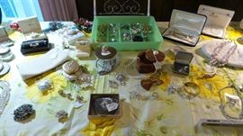 Assorted Vintage Costume Jewelry