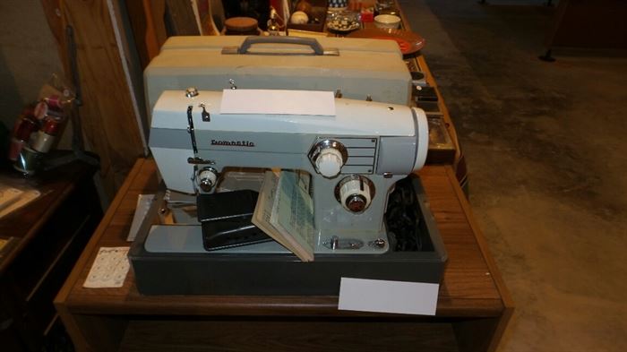 Vintage Domestic Sewing Machine