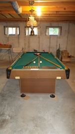 Vintage Genco Pool Table
