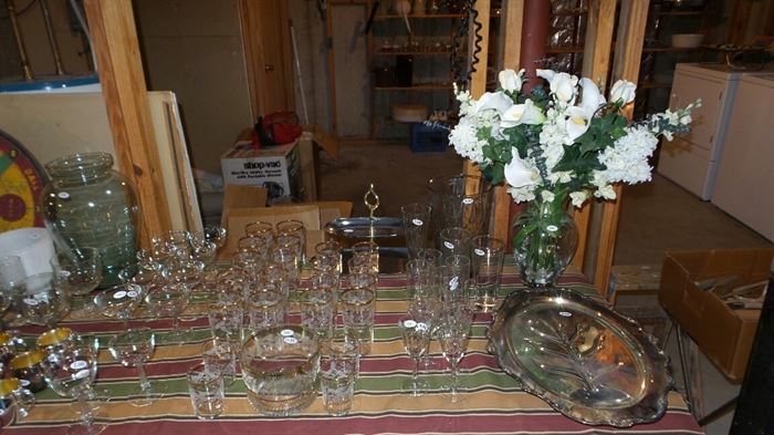 Assorted Vintage Glass Sets