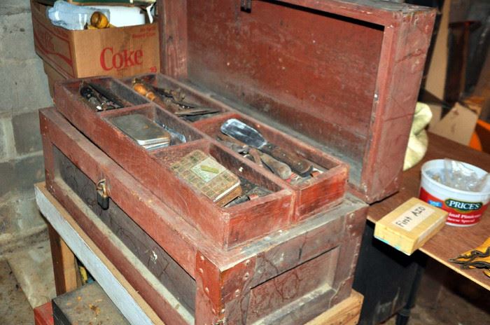 Antique Tool Box