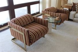 Milo Baughman chairs