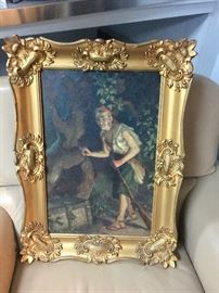Antique painting W.G. Ratterman