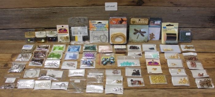 NEW IN PACKAGES - MISC. JEWELRY SUPPLIES