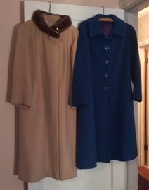 Vintage cashmere coats