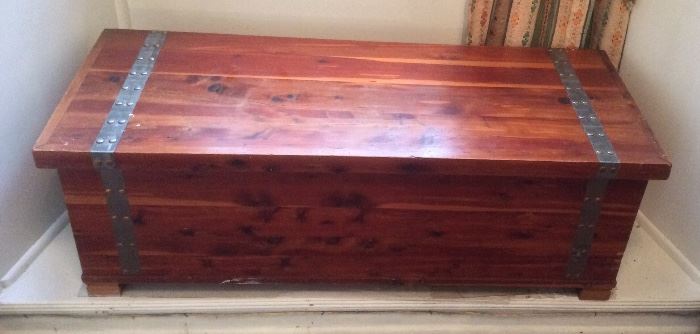 Cedar chest by the The Lakeside Craft Shops (of Sheboygan, Wisconsin)