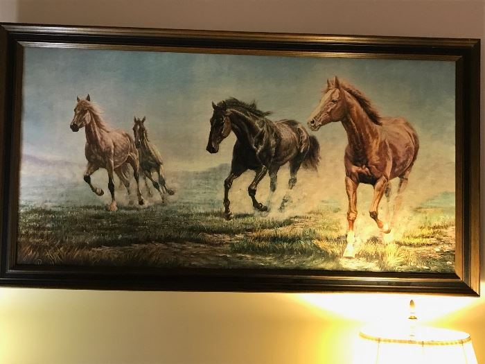 Large horse print