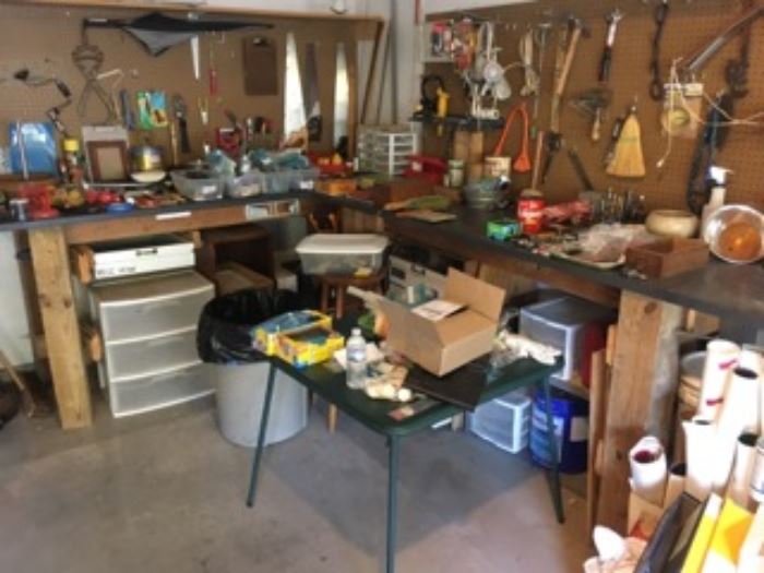 Garage Full of Tools and Gadgets