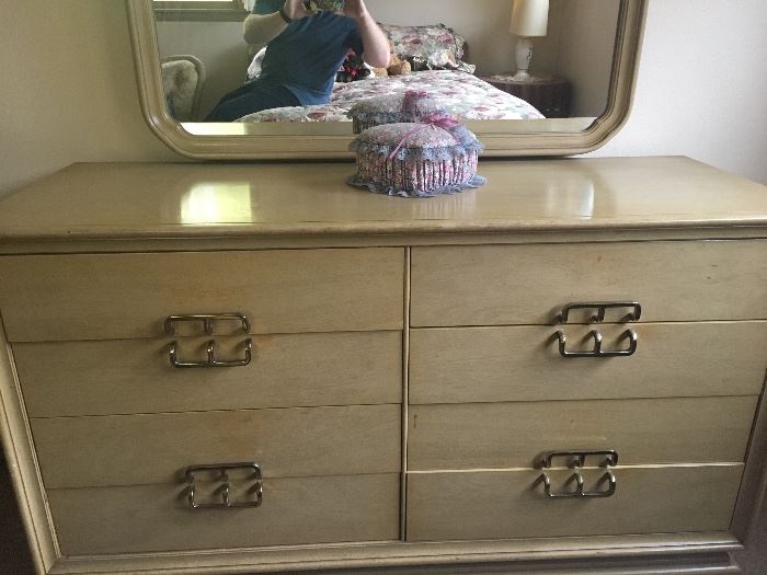 Vintage Drexel Dresser with Mirror - Original Owners!