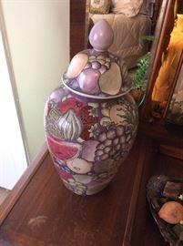Oriental Ginger Jar - delightful colors