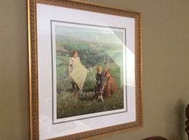 More sweet artwork - beautifully framed