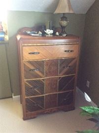 Waterfall Dresser - has matching Full Size Bed and Vanity!