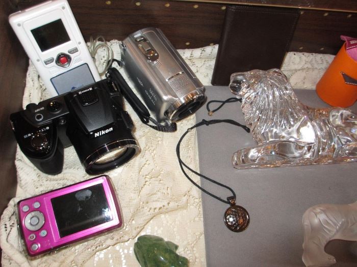 nikon, sony and canon digital cameras