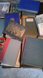 Collection of first edition books from 19th and early 20th centuies